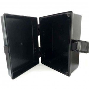 Caixa Patola PB-170/2 Preta Com Dobradicas 90x120x180 Caixa Patola PB-170/2 Preta Com Dobradicas 90x120x180
